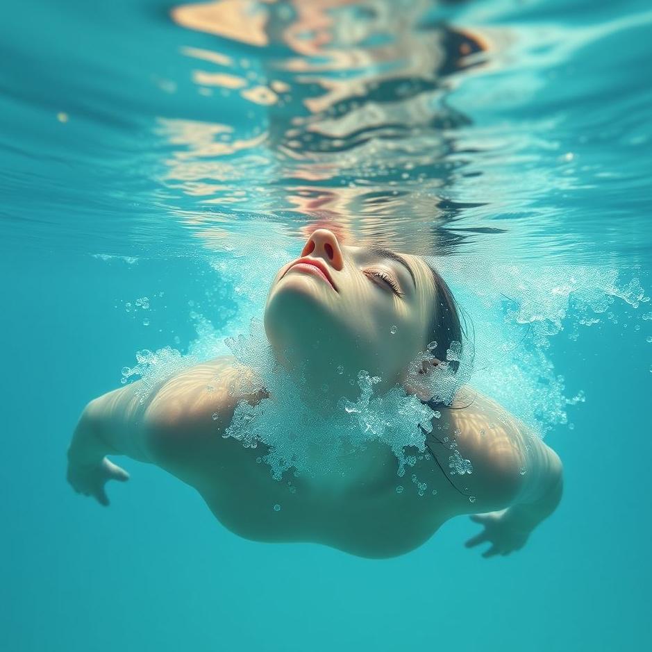 Dream : Swimming head in a dream