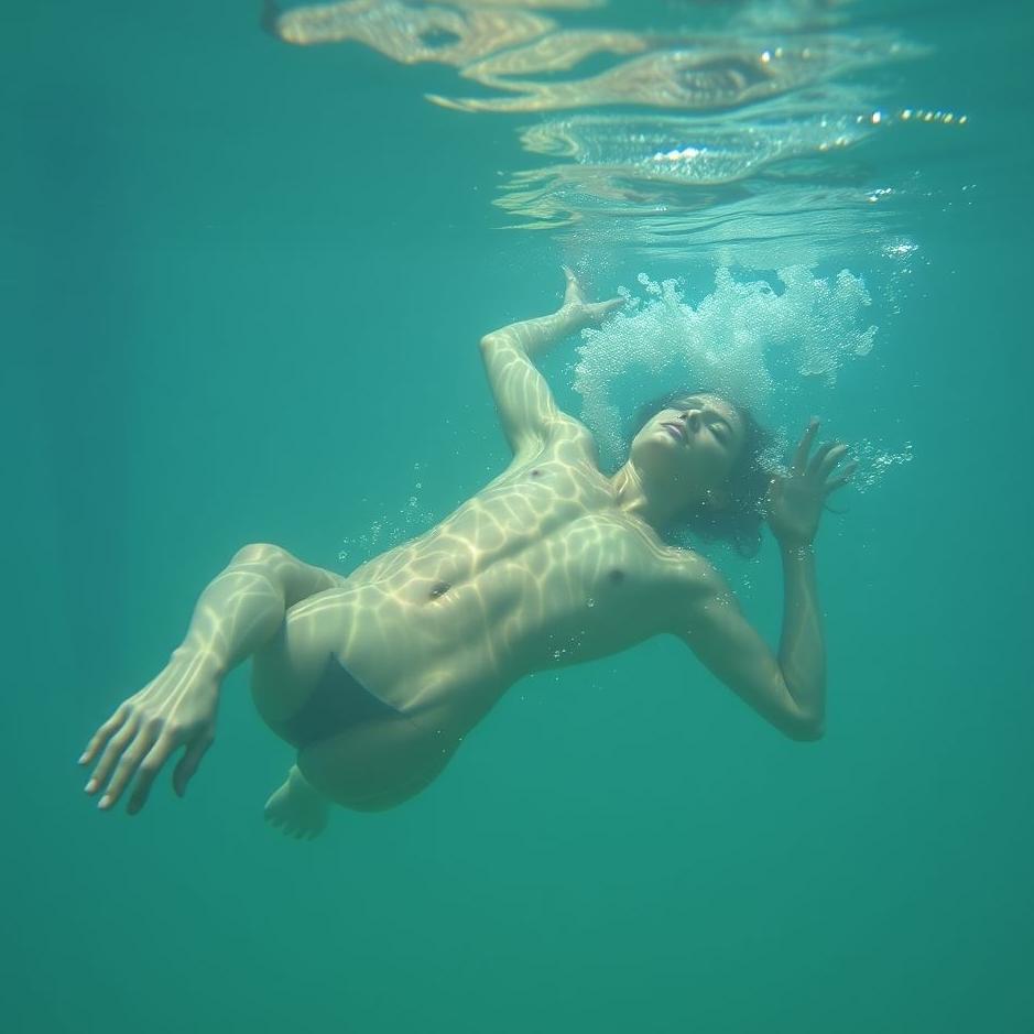 Dream : Swimming human flesh in a dream