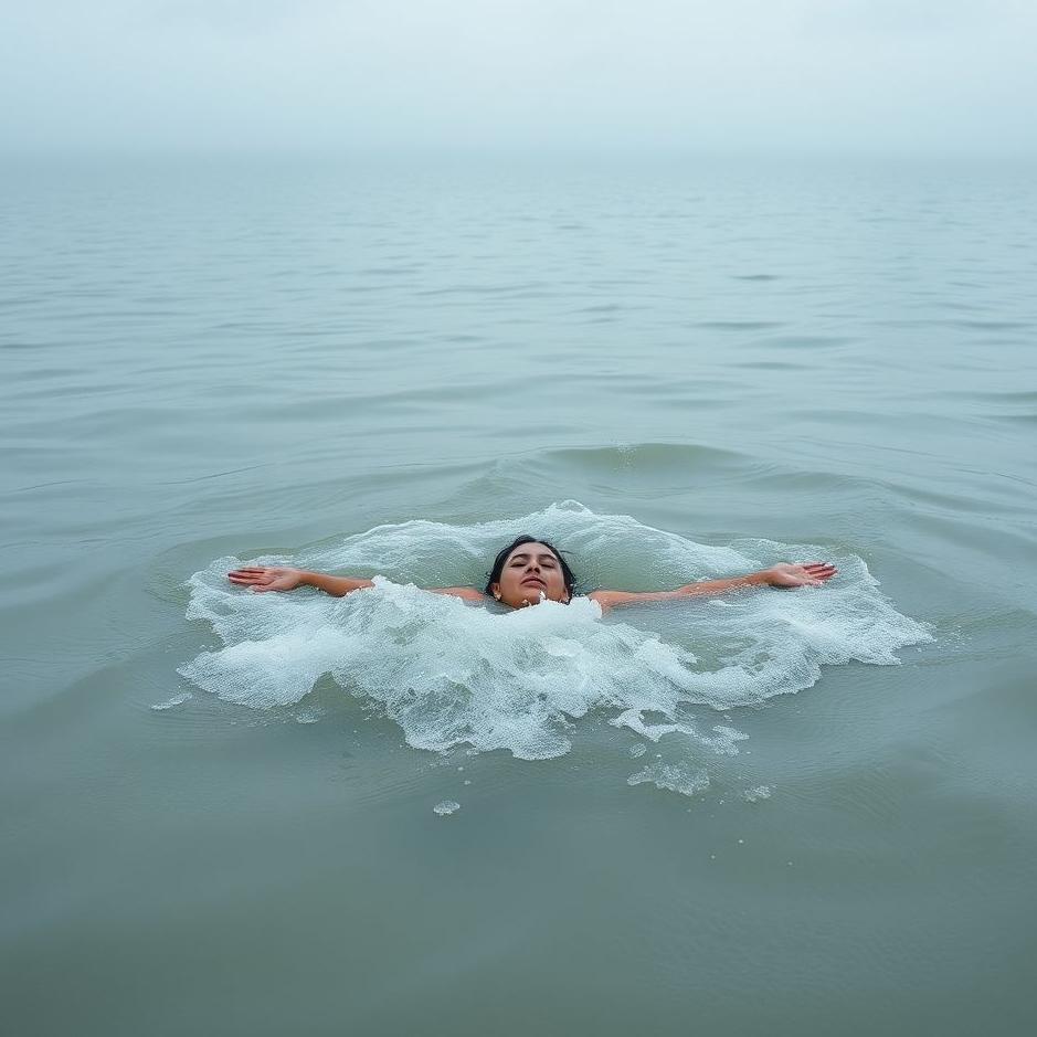 Dream : Swimming in a flood in a dream