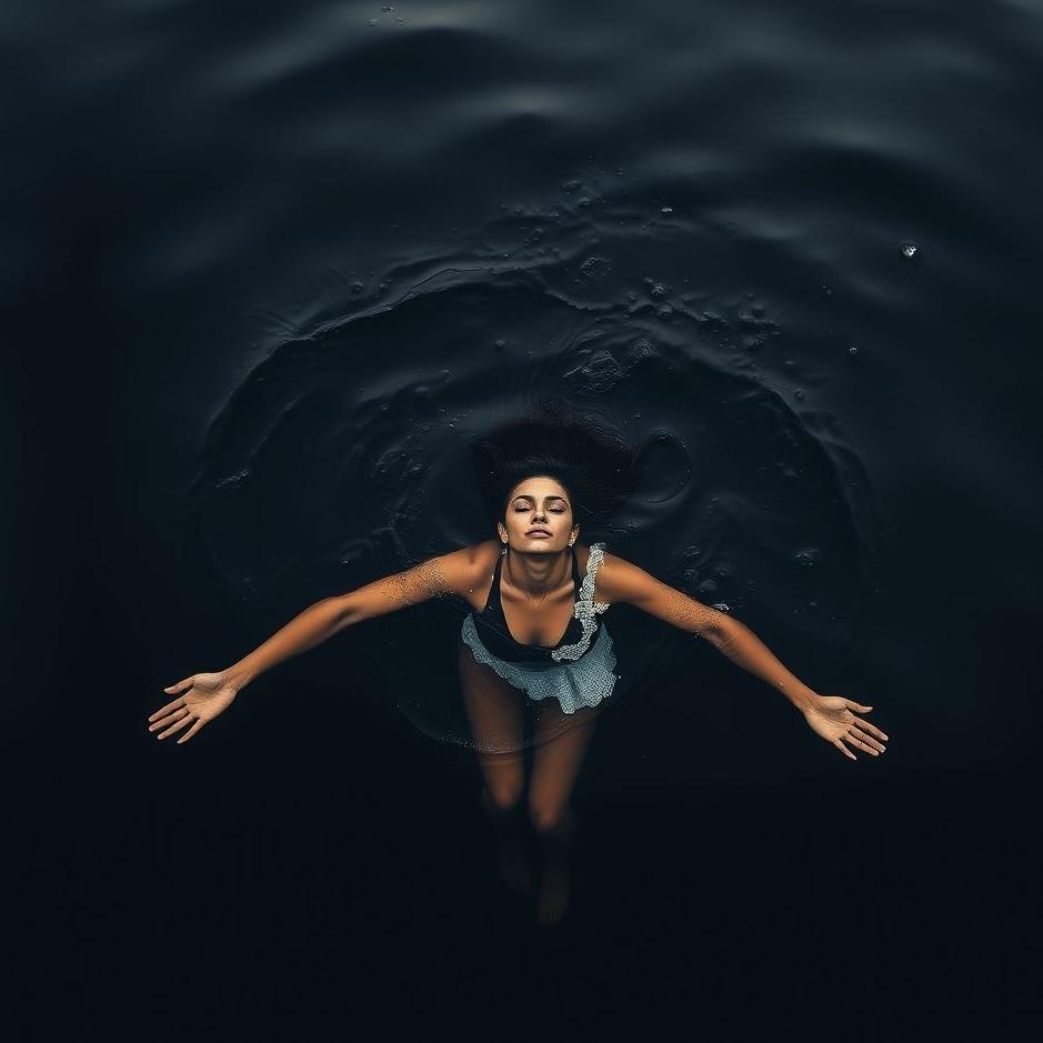 Dream : Swimming in black water in a dream