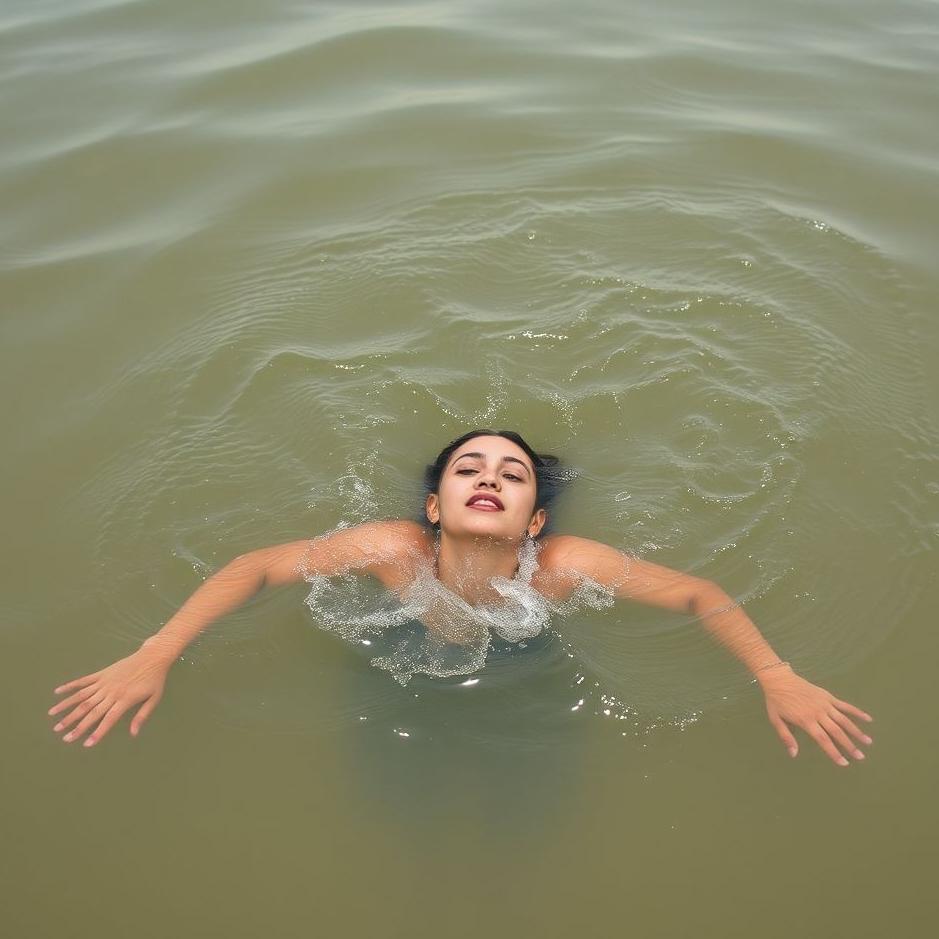 Dream : Swimming in dirty water in a dream