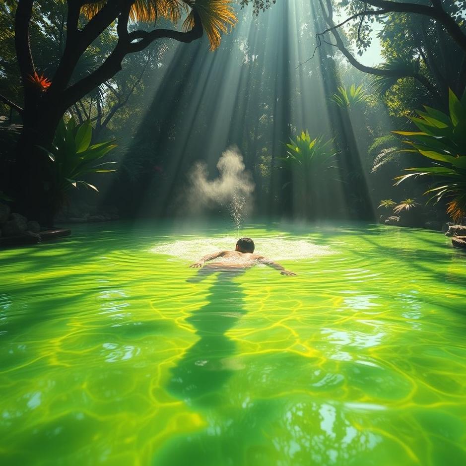 Dream : Swimming in insecticidal water 