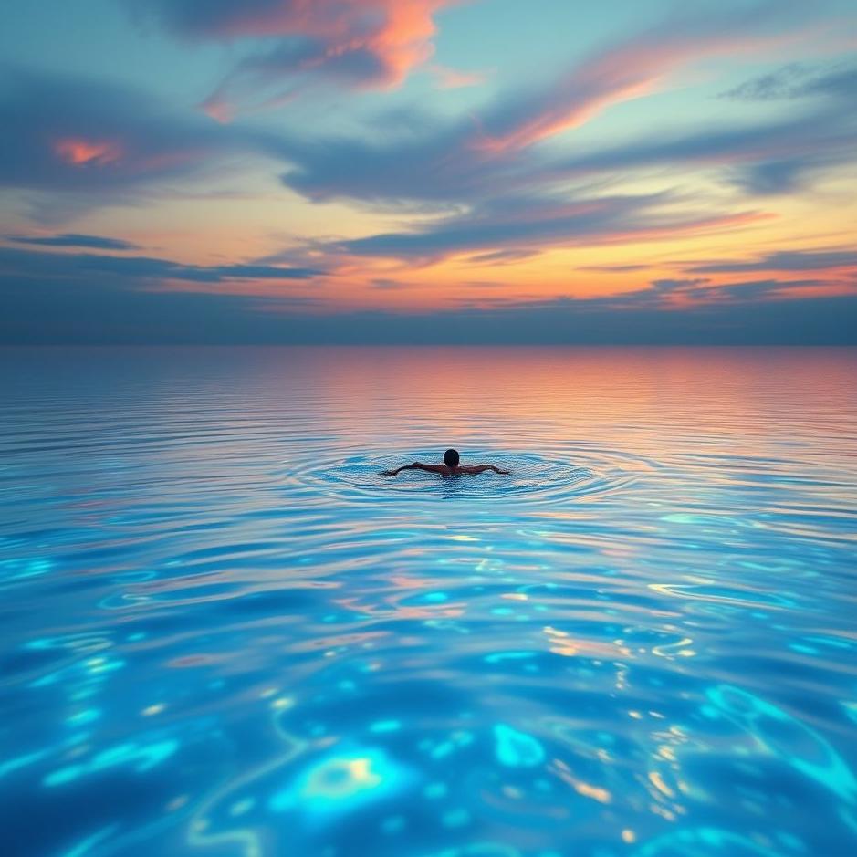 Dream : Swimming in the discharge in the dream