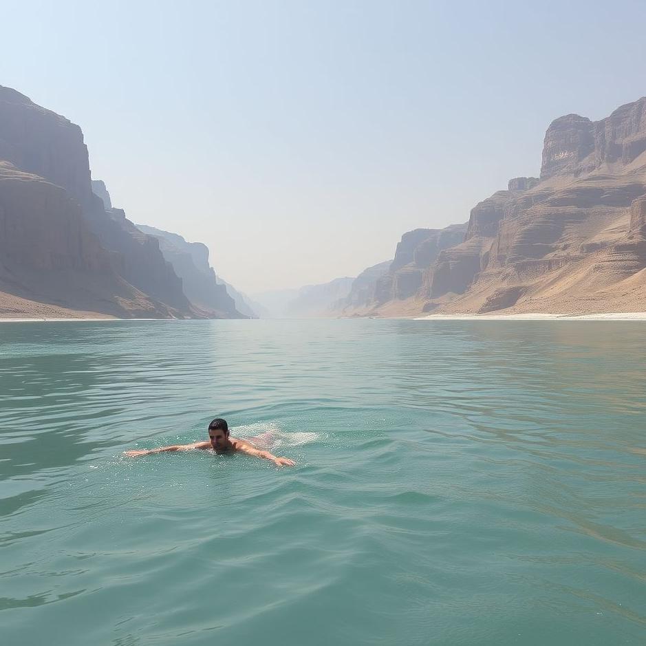 Dream : Swimming in the Euphrates River in a dream