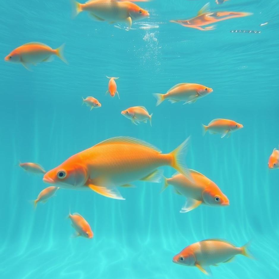 Dream Dictionary : Swimming in the pool with fish