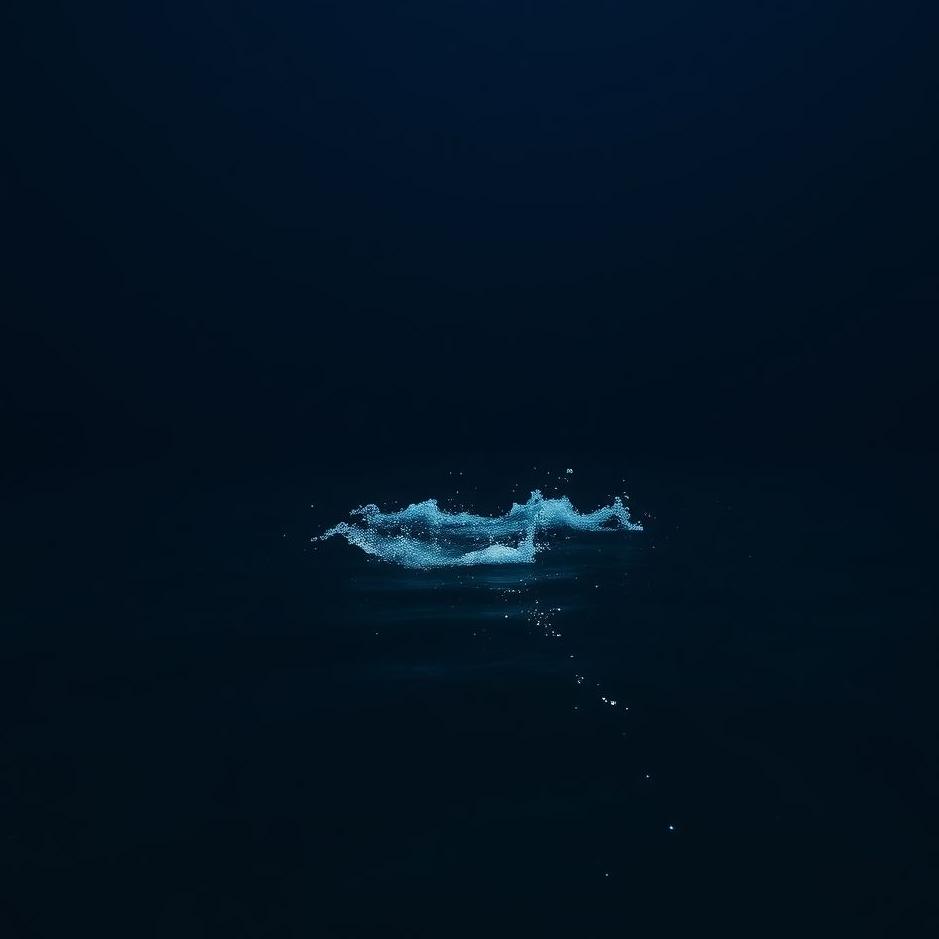 Dream : Swimming in the sea in the dark in a dream