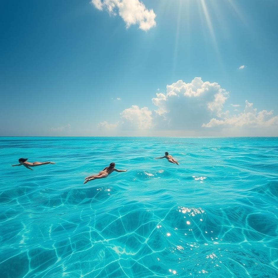 Dream : Swimming in the sea in the dream