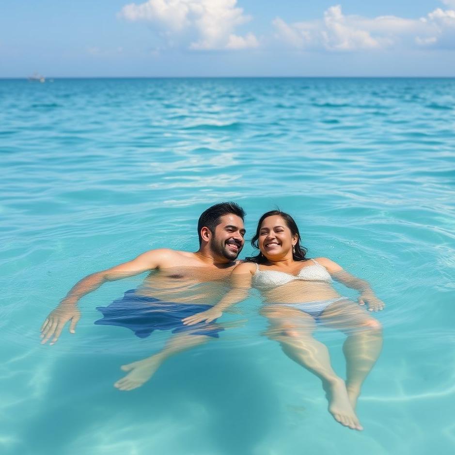 Dream : Swimming in the sea with my husband in a dream