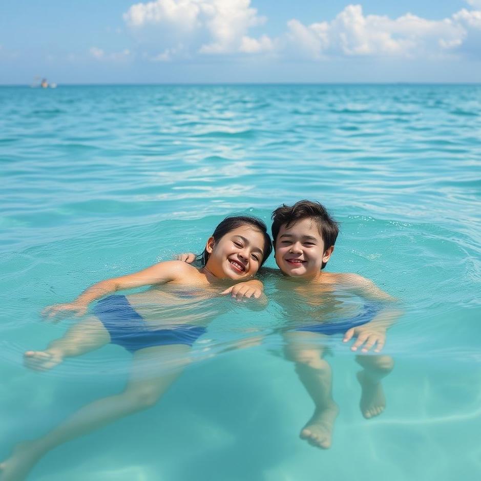 Dream : Swimming in the sea with your brother in your dream