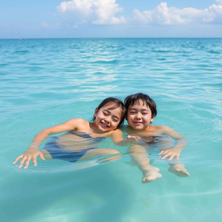 Dream : Swimming in the sea with your cousin in your dream