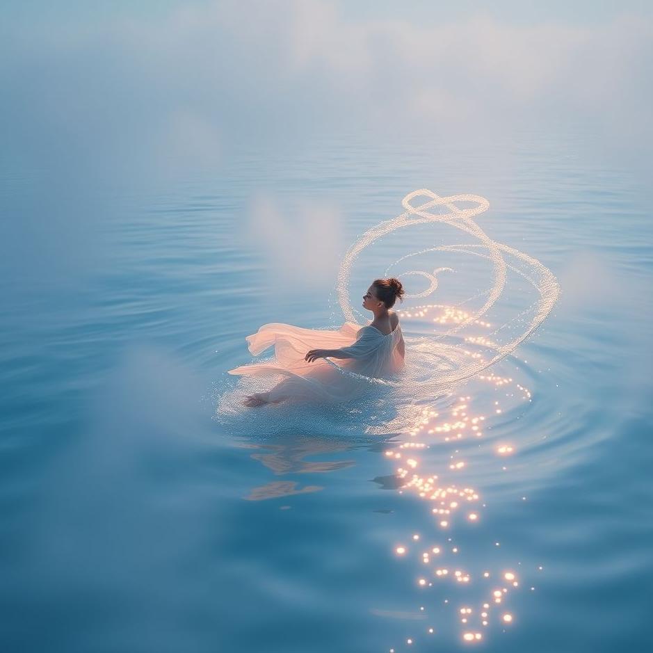 Dream : Swimming in the water flowing in the dream