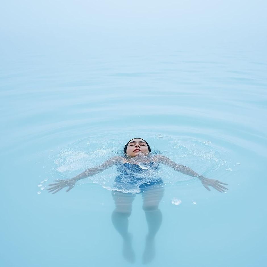 Dream : Swimming in winter in a dream