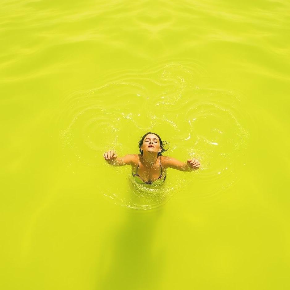 Dream : Swimming in yellow water in a dream