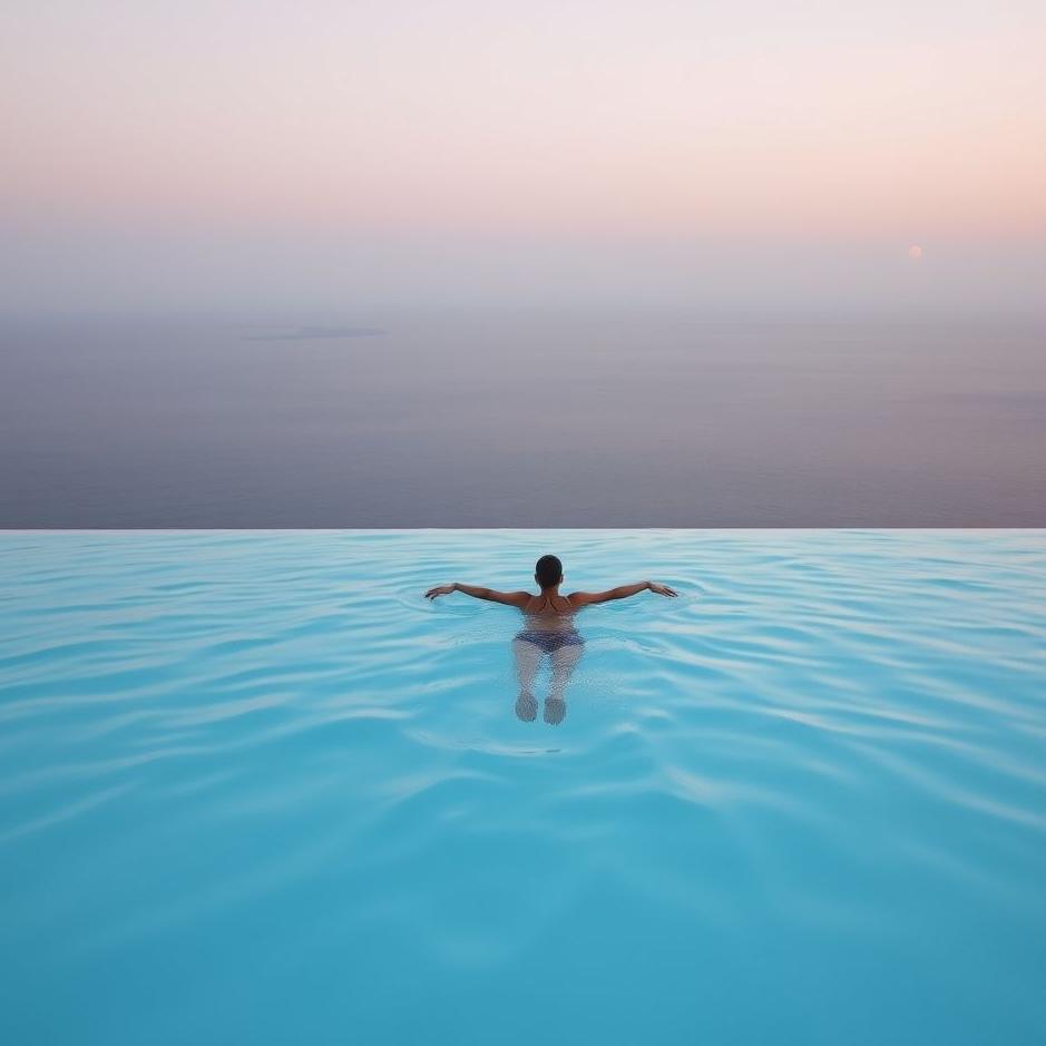 Dream : Swimming into the sea in a pool in a dream