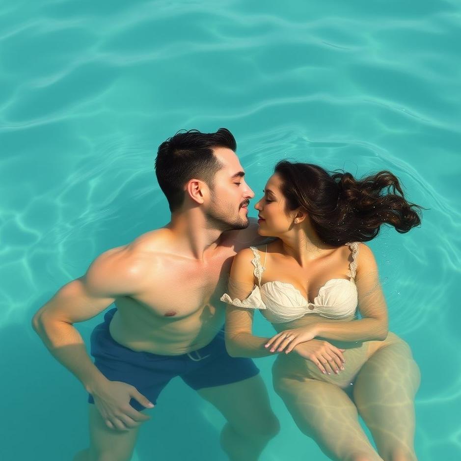 Dream : Swimming with my lover in a dream