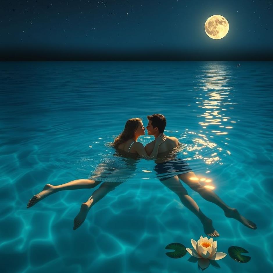 Dream : Swimming with the man you love in your dream