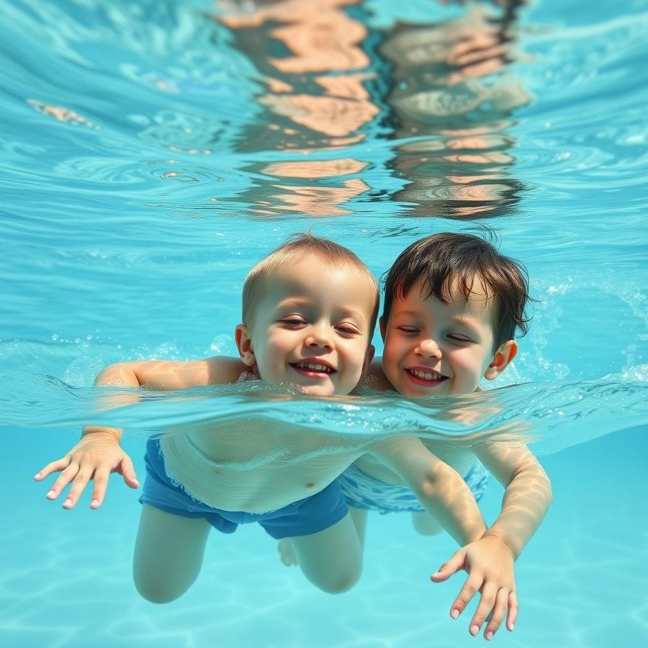 Dream : Swimming with your son in a dream