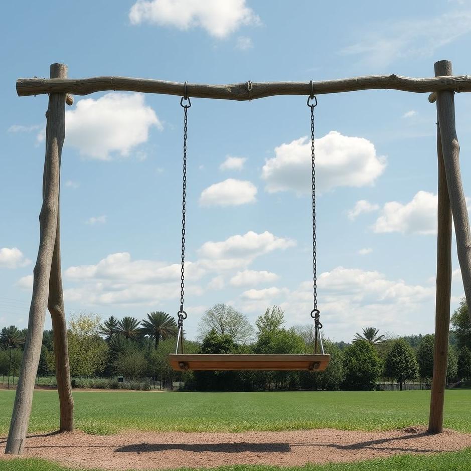 Dream : Swinging an empty swing 
