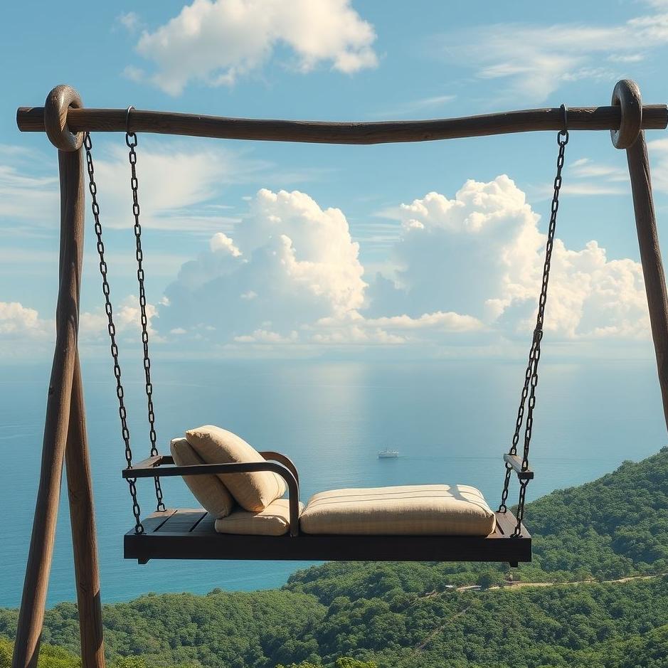 Dream : Swinging balcony in a dream
