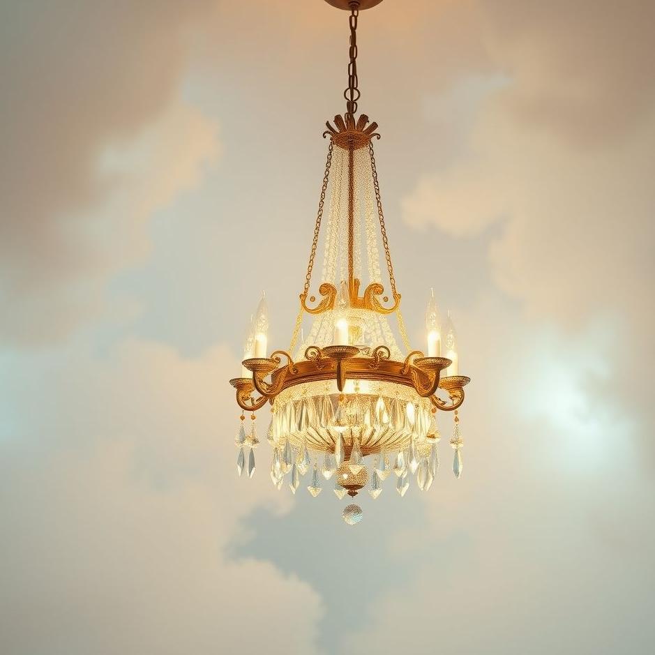 Dream : Swinging chandelier in a dream