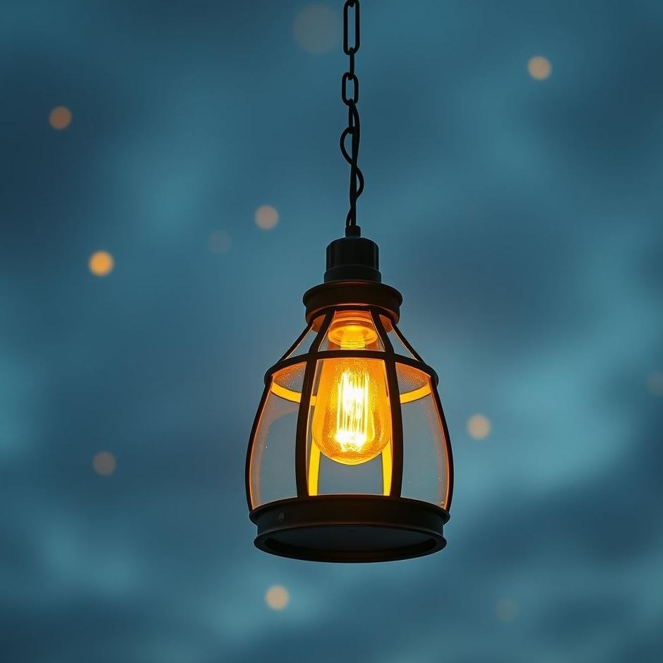 Dream : Swinging lamp in a dream