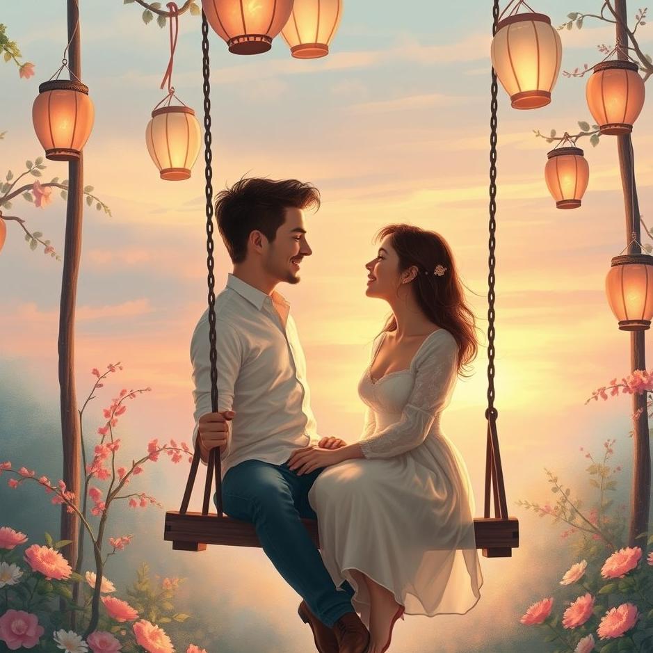 Dream : Swinging with your lover in your dream