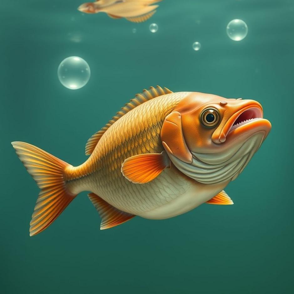 Dream : Swollen-bellied fish in a dream