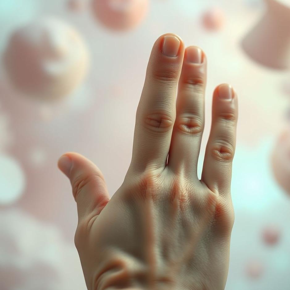 Dream : Swollen middle finger in a dream