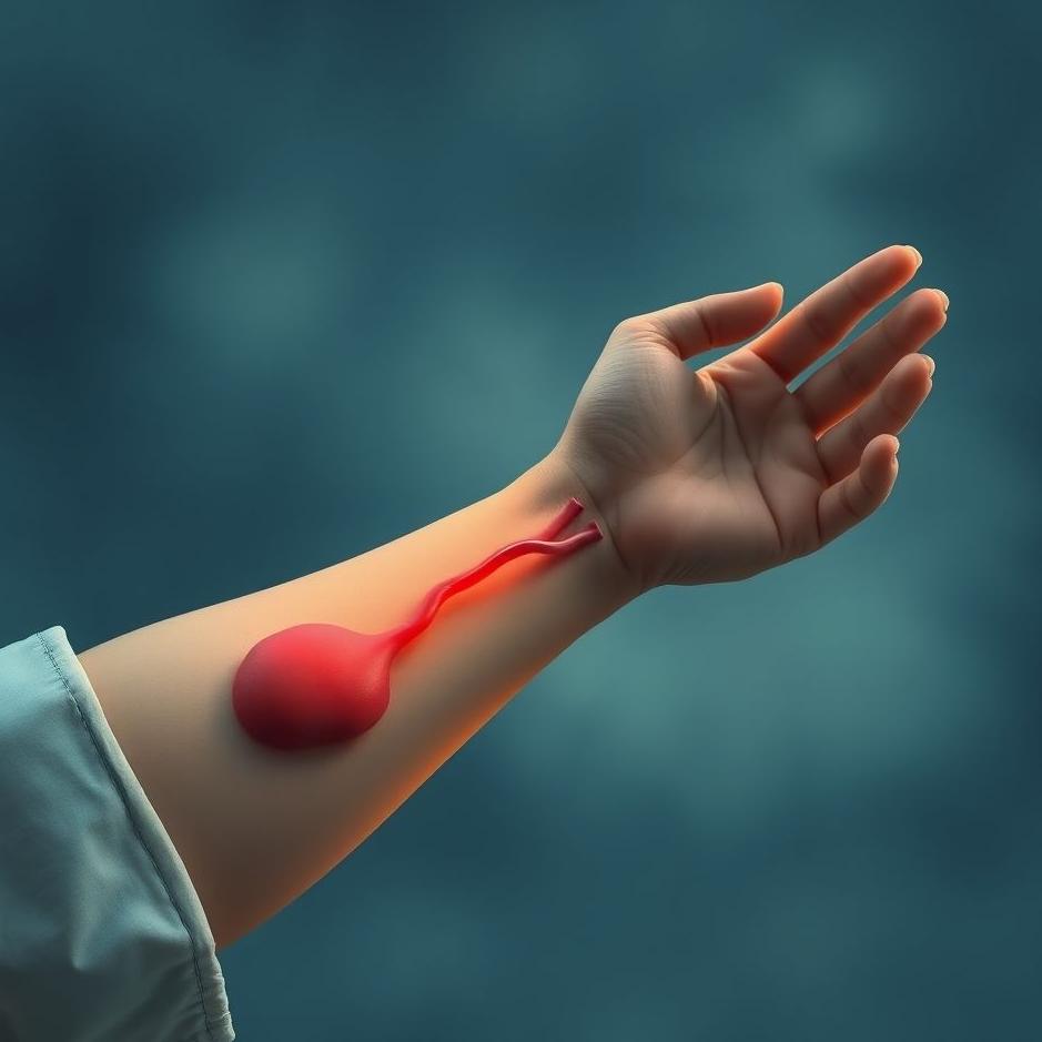 Dream : Swollen vein in the arm in a dream