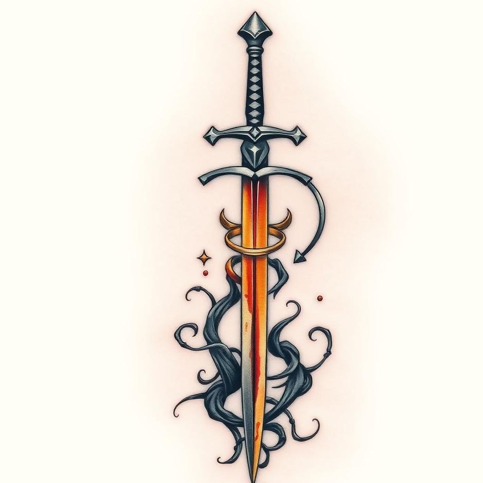 Dream : Sword tattoo in a dream
