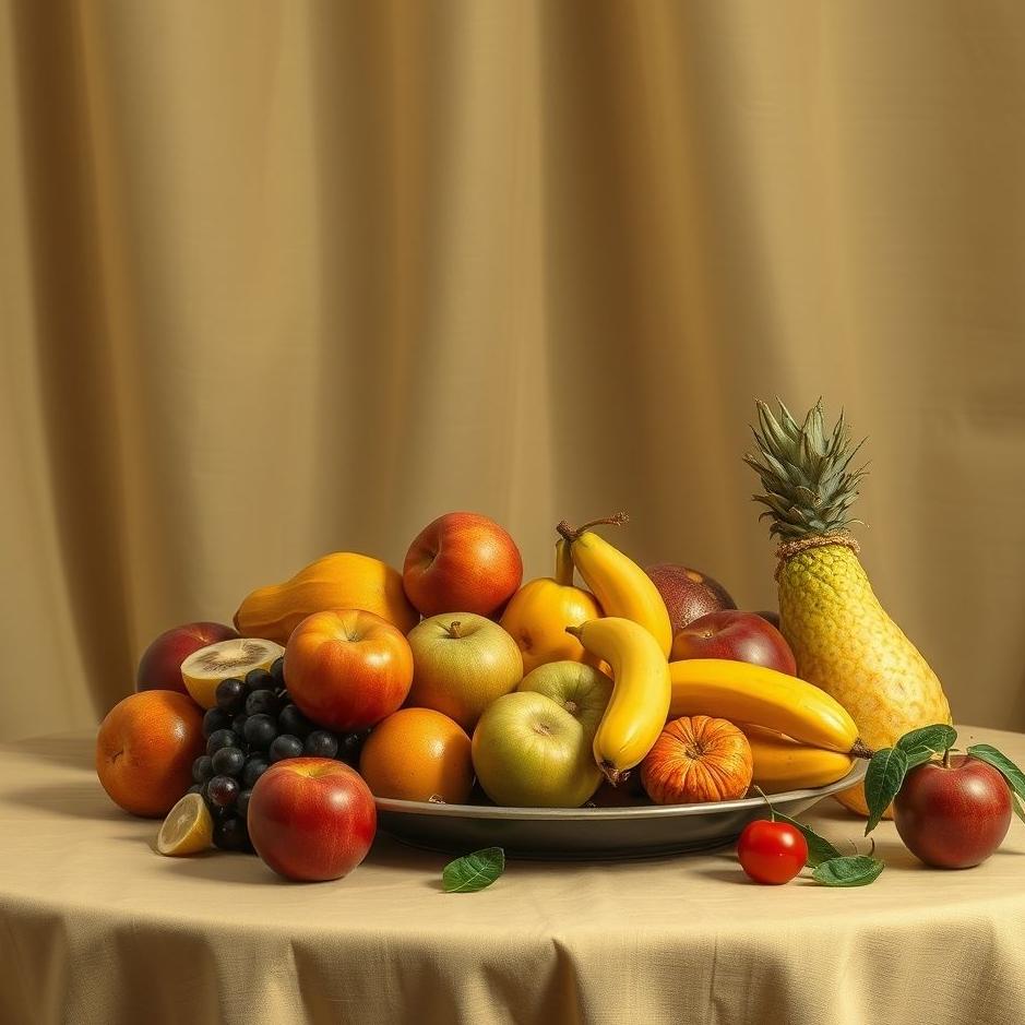 Dream : Table full of fruit in a dream