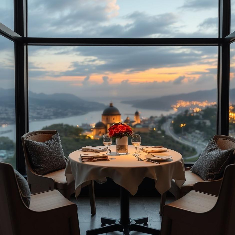 Dream : Table while visiting a guest in a dream