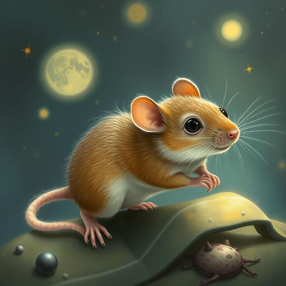 Dream : Tailed mouse in a dream