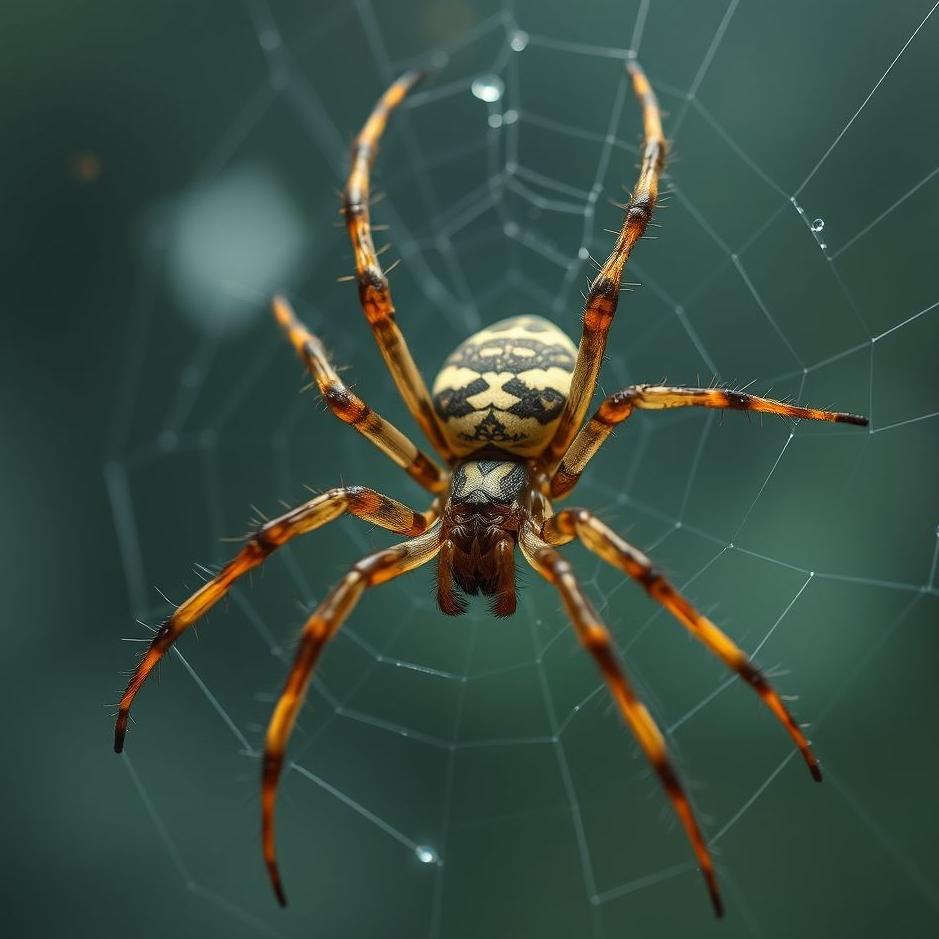 Dream : Tailed spider in a dream