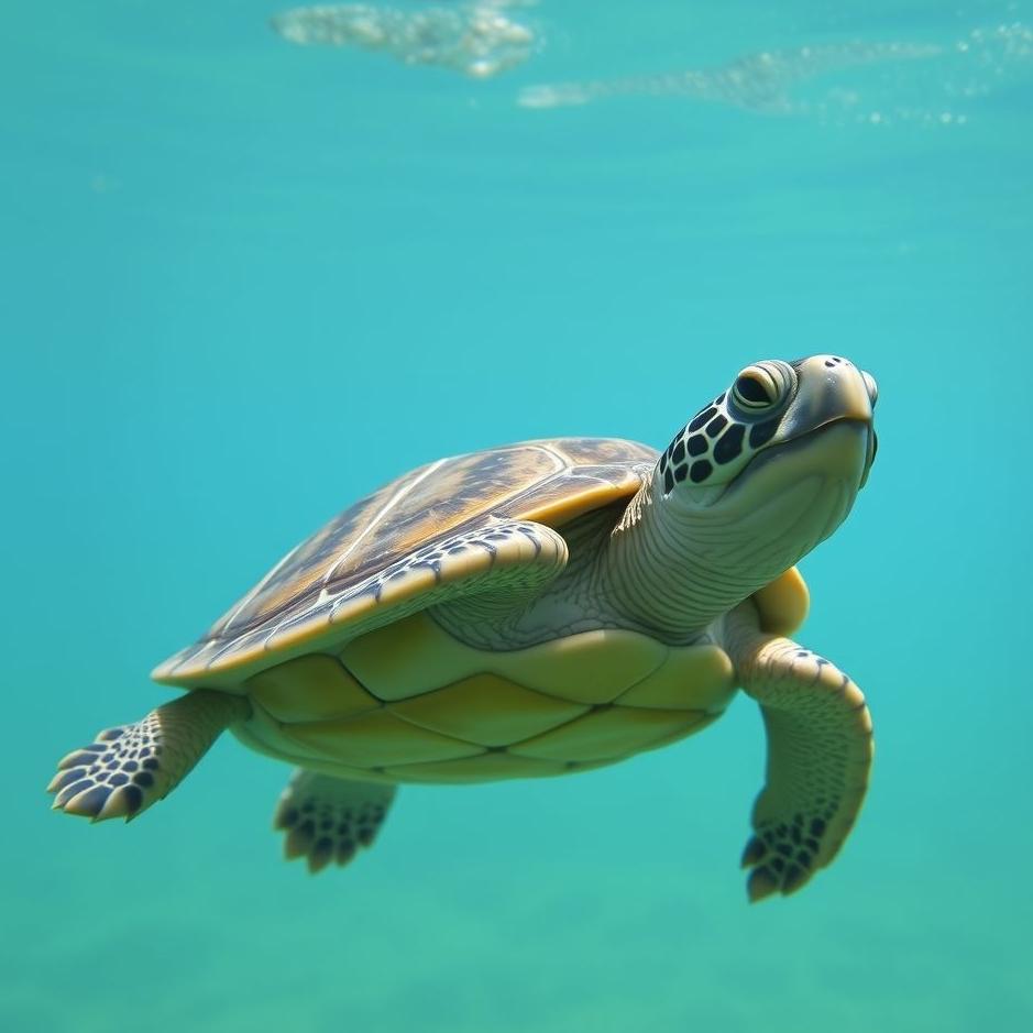 Dream : Tailed turtle in a dream