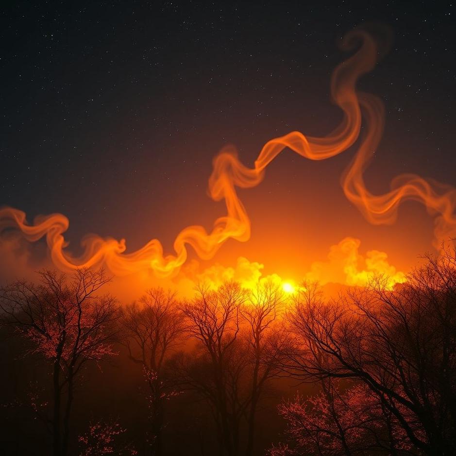 Dream : Take fire in the dream