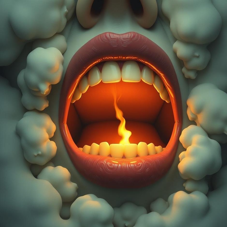 Dream : Take out from the mouth in the dream