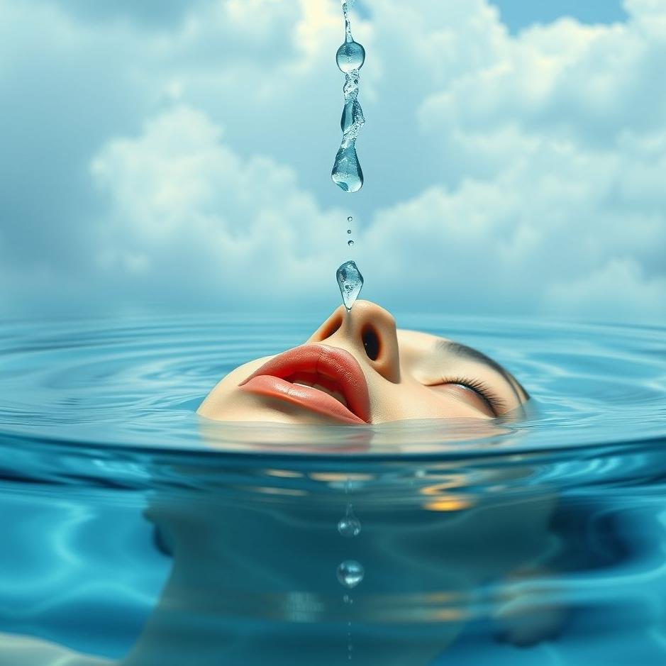 Dream : Take water to the mouth in the dream