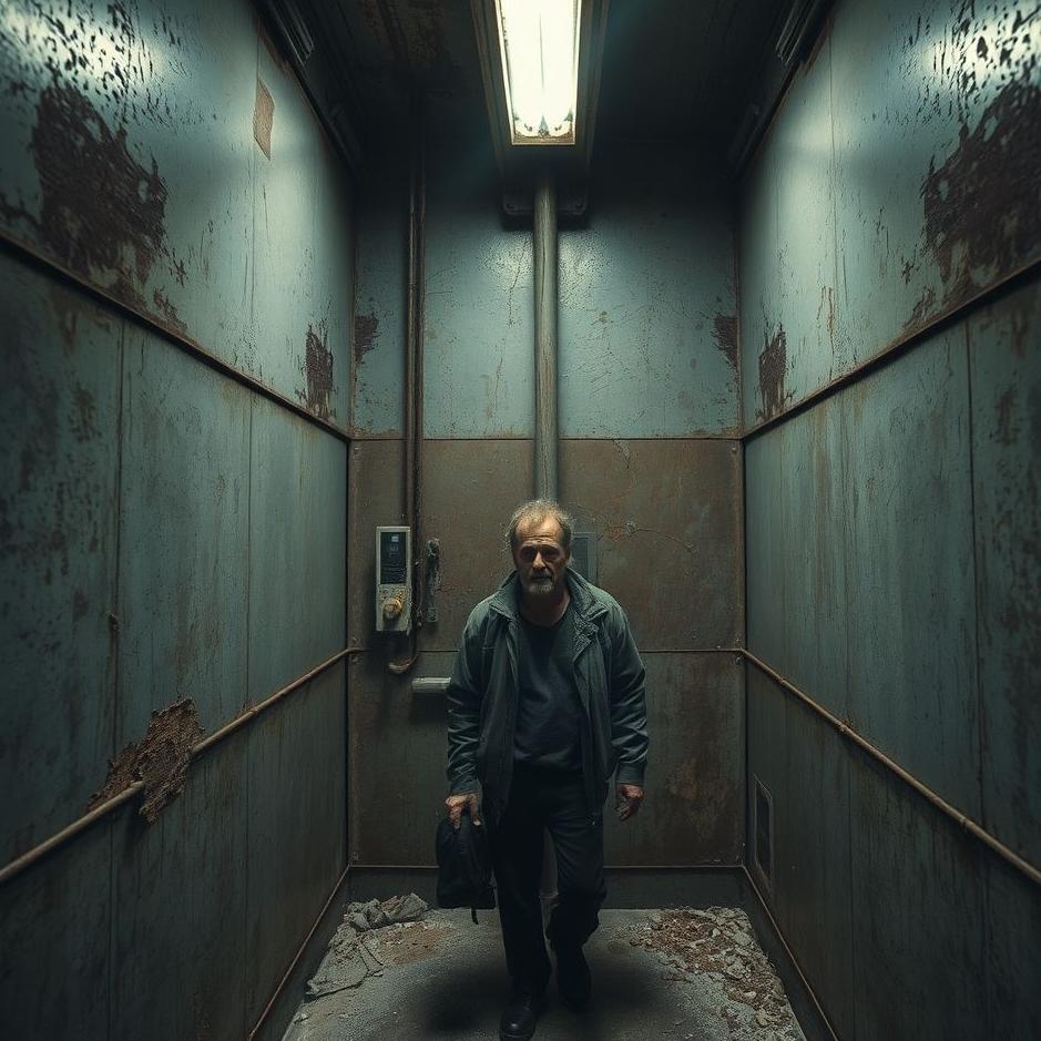 Dream : Taking a broken elevator 