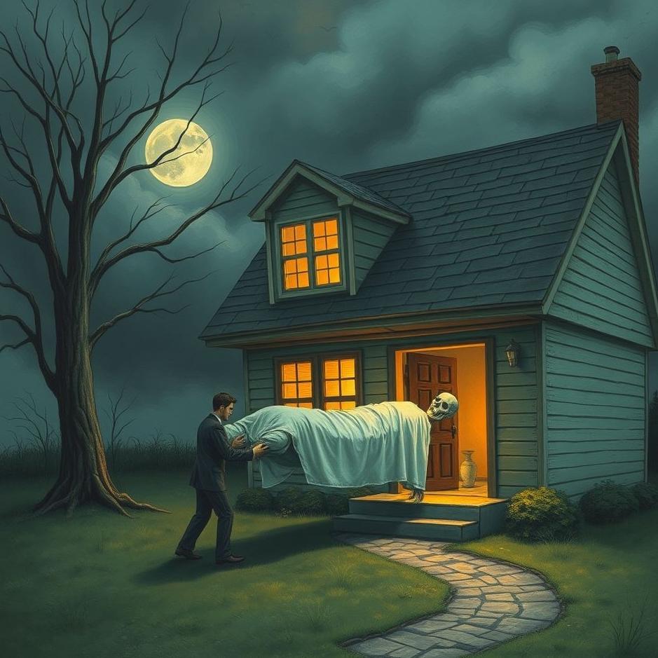 Dream : Taking a corpse out of your house in a dream