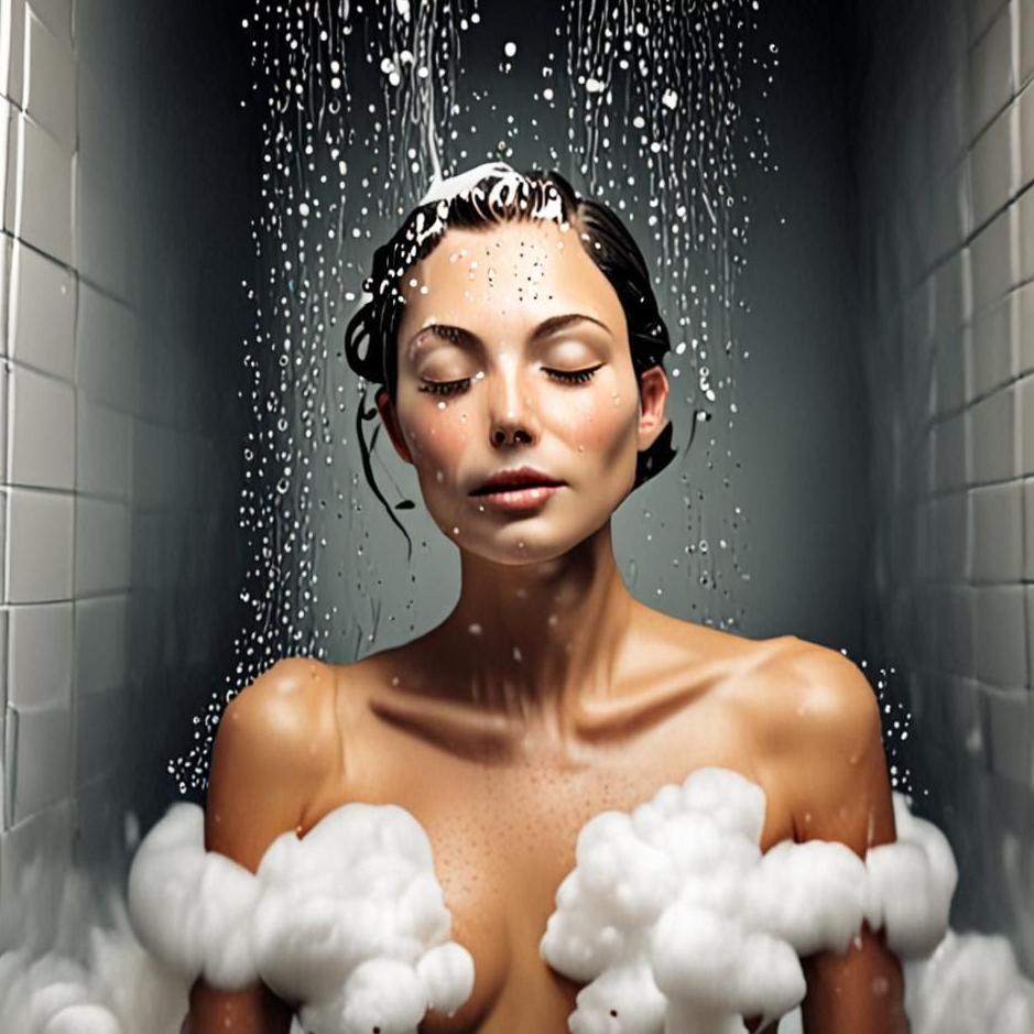 Dream : Taking a foamy shower in a dream