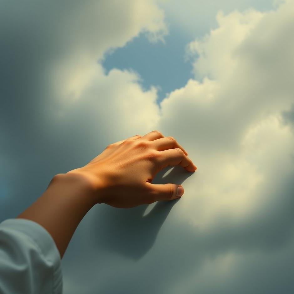 Dream : Taking a hand on your shoulder in a dream