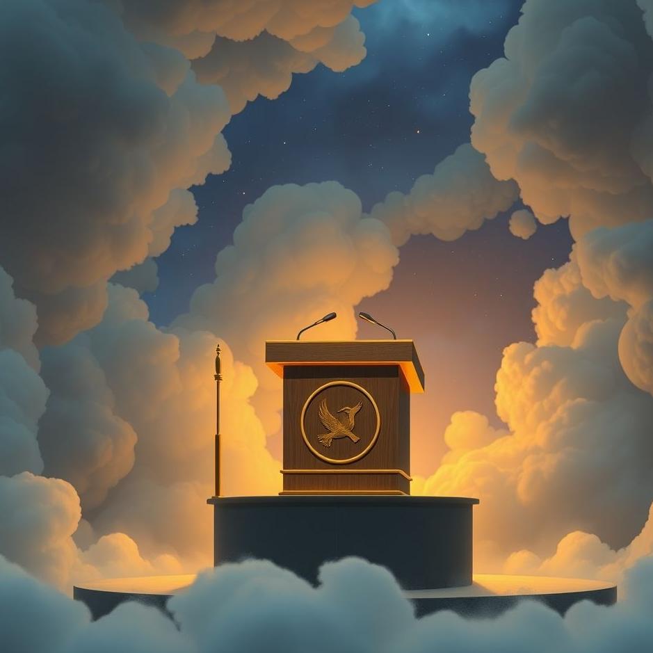 Dream : Taking a lectern in a dream