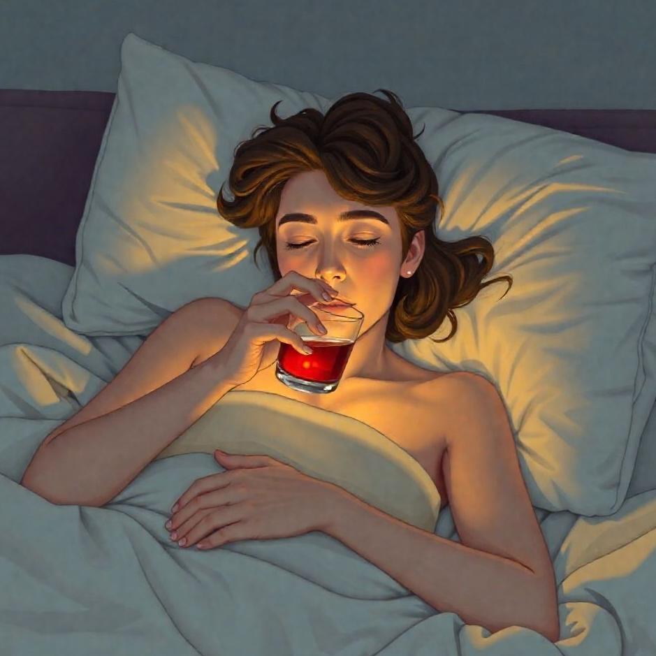 Dream : Taking a sip of alcohol in your dream