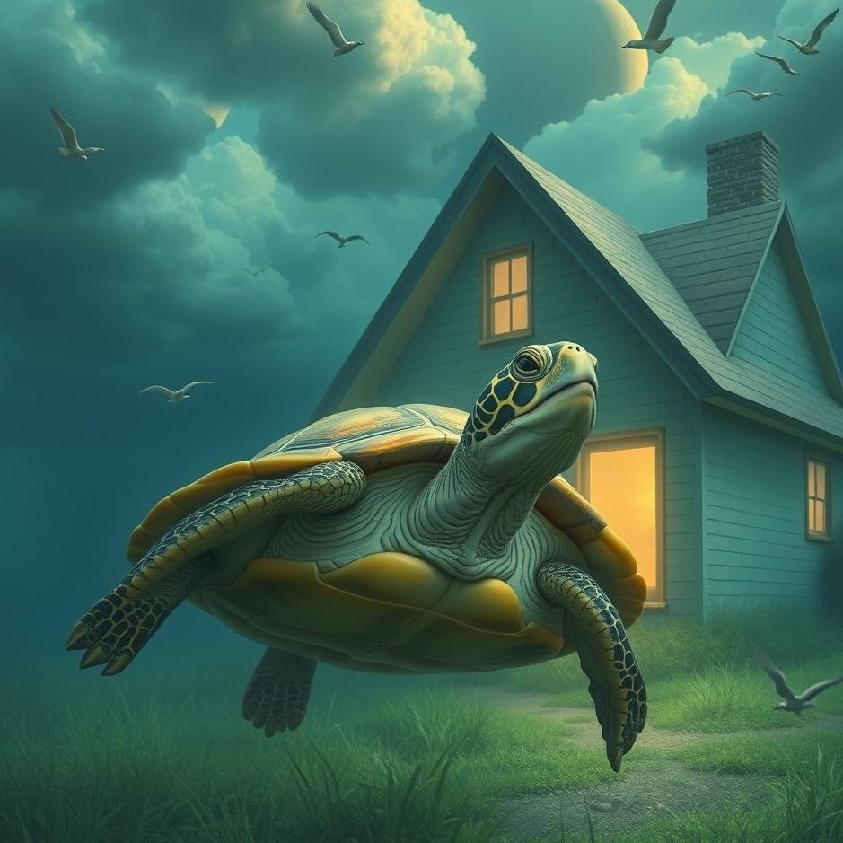Dream : Taking a turtle out of your house in a dream