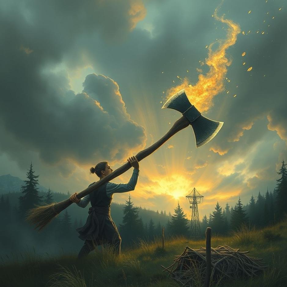 Dream : Taking an axe in a dream
