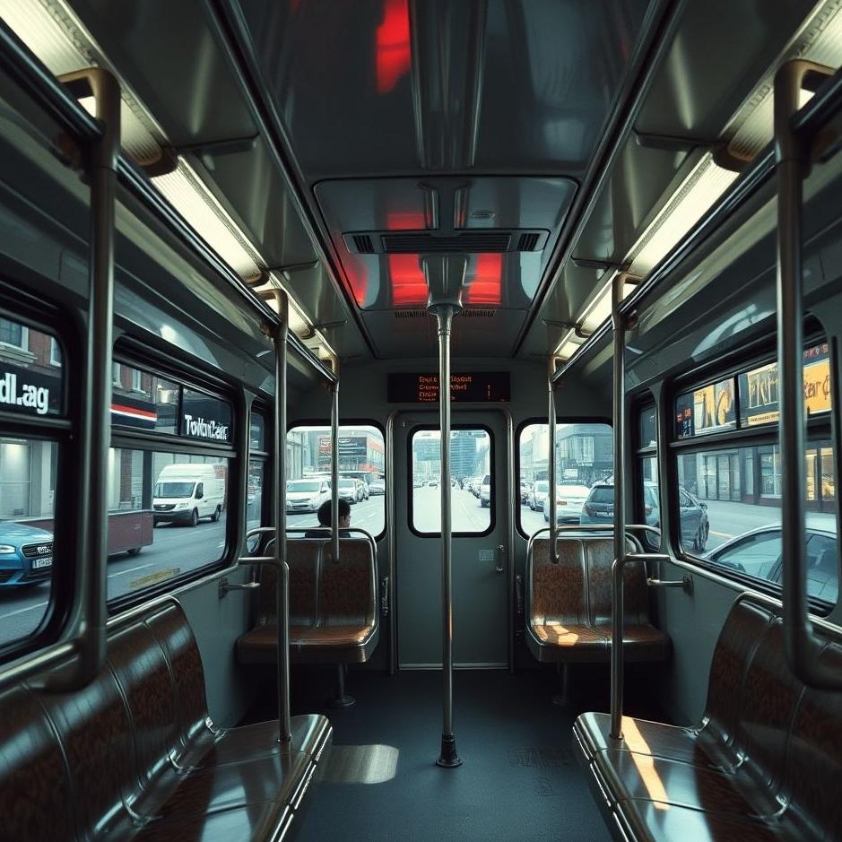Dream : Taking an empty bus 
