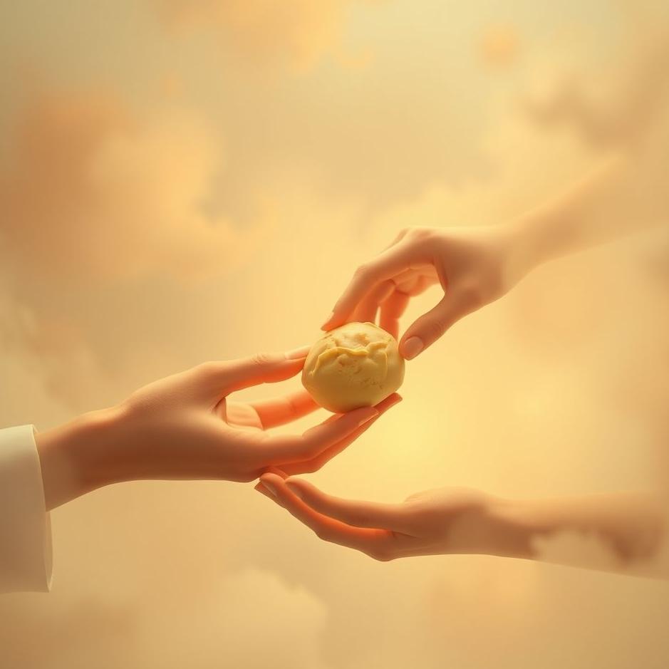 Dream : Taking dough from your neighbor in a dream