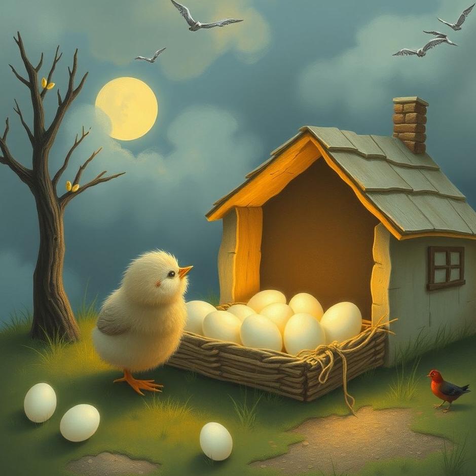 Dream : Taking eggs home in a dream