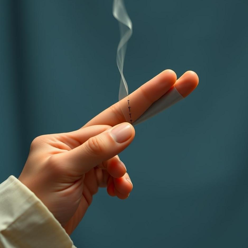 Dream : Taking finger measurements in a dream